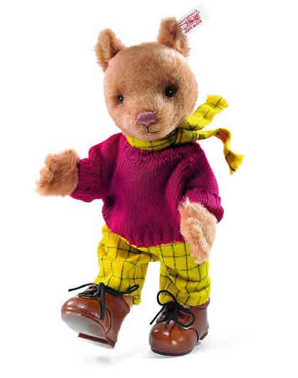 Steiff Brown Alpaca Rupert Bear